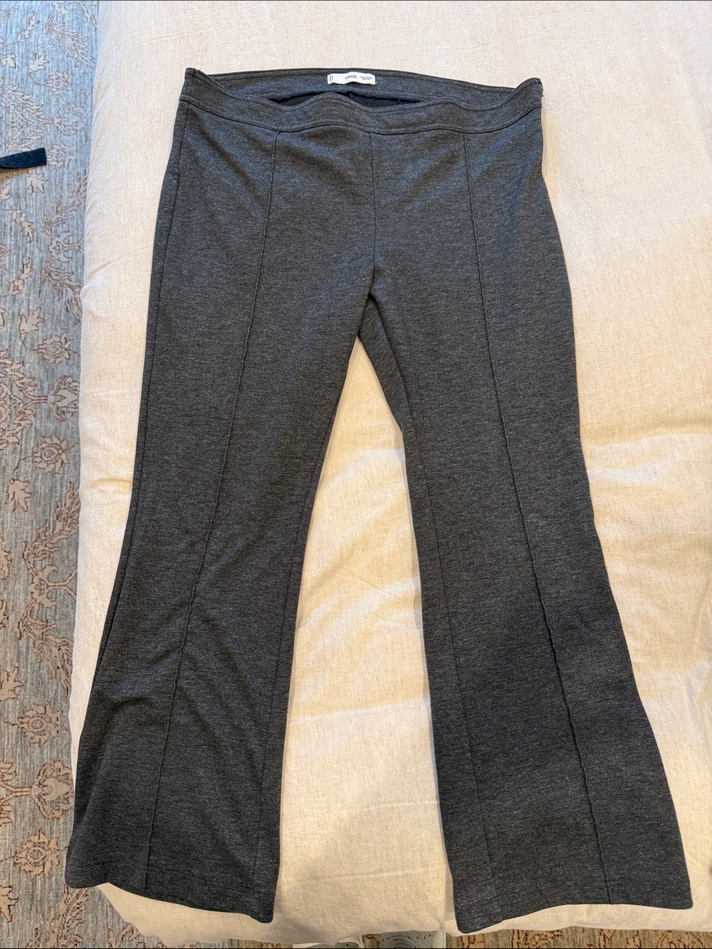 Mango Charcoal Dress Pants